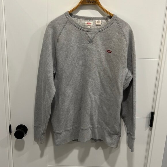 Levi’s gray long sleeve sweater size large - Picture 1 of 11